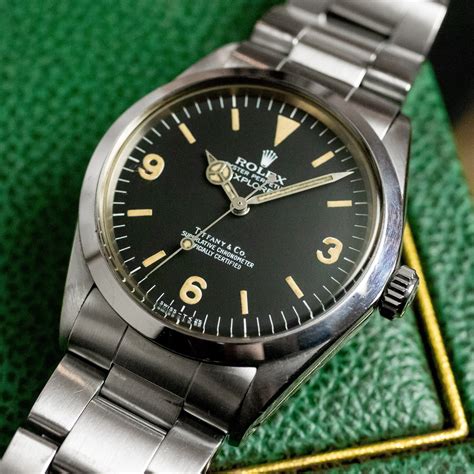 rolex explorer vintage price|vintage rolex explorer 1016.